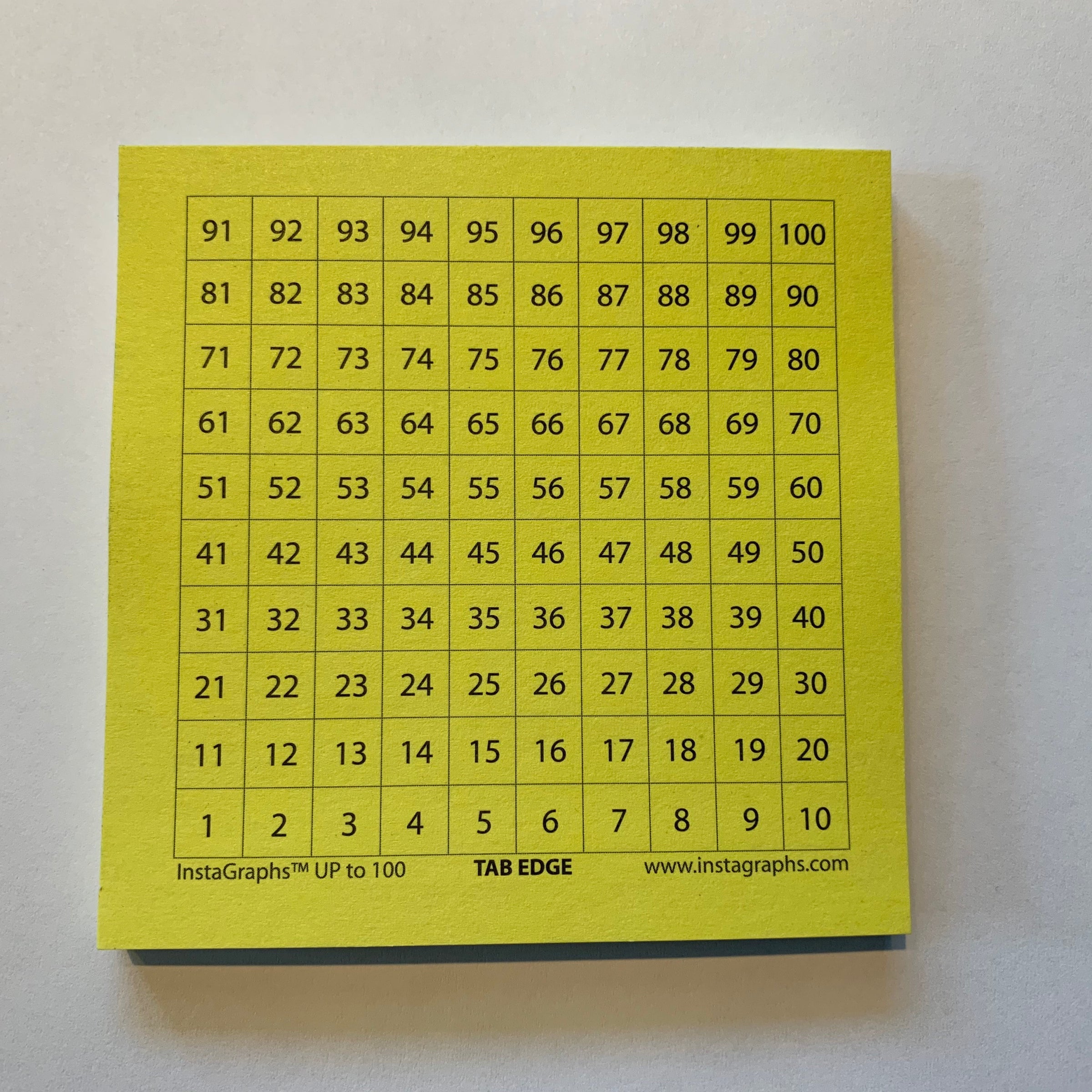 Sticky Note Graph Paper Pads