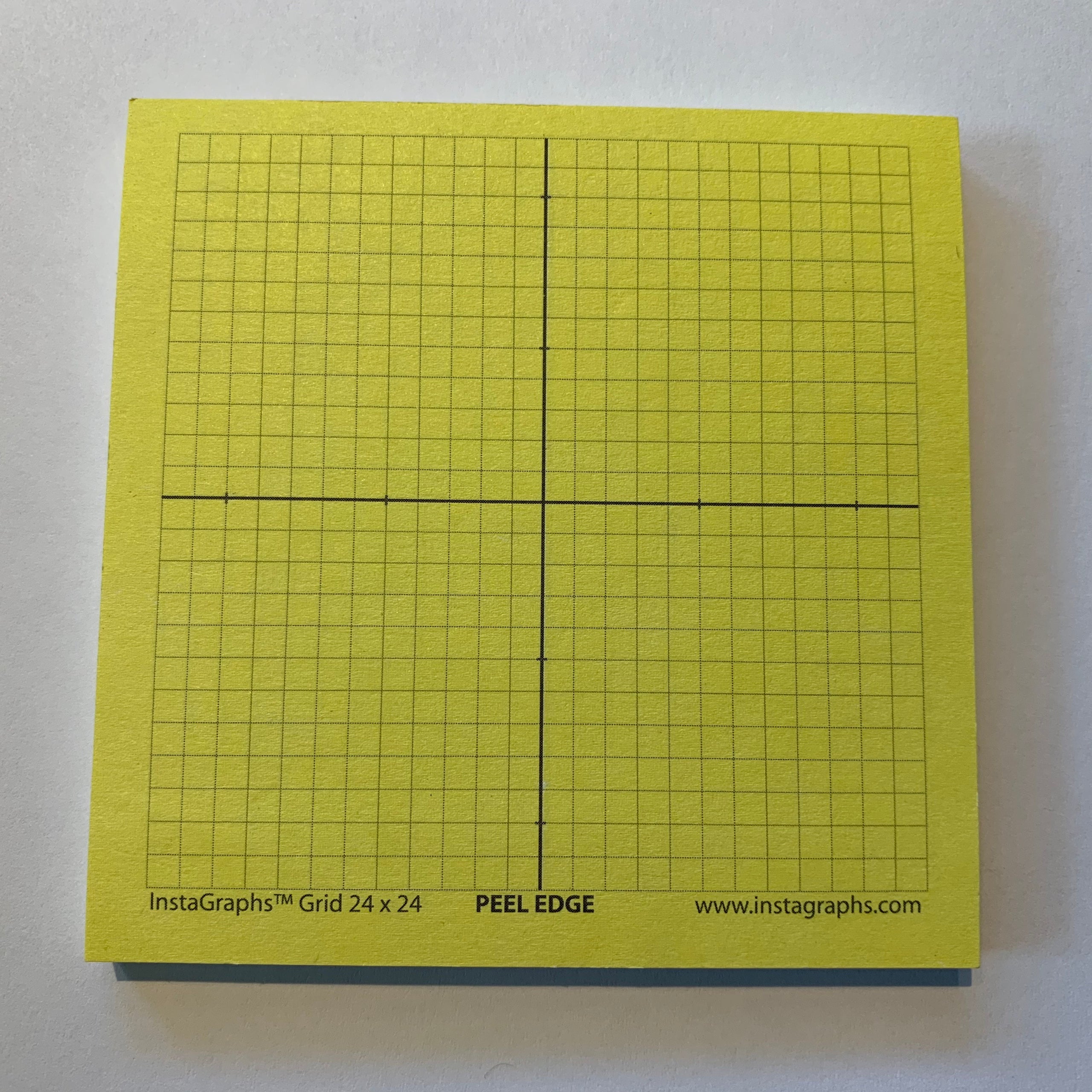 Sticky Note Graph Paper Pads
